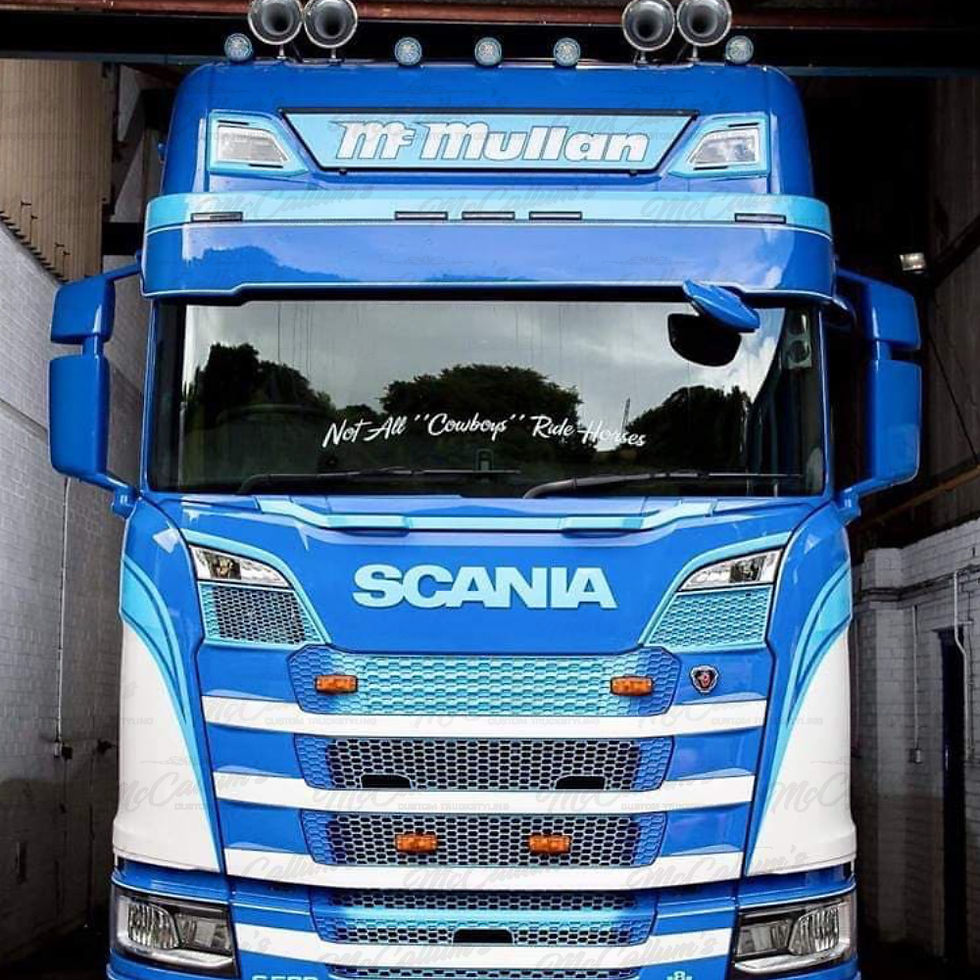 Thumbnail: SRI Illuminated Headboard 23x138cm (Scania Highline)