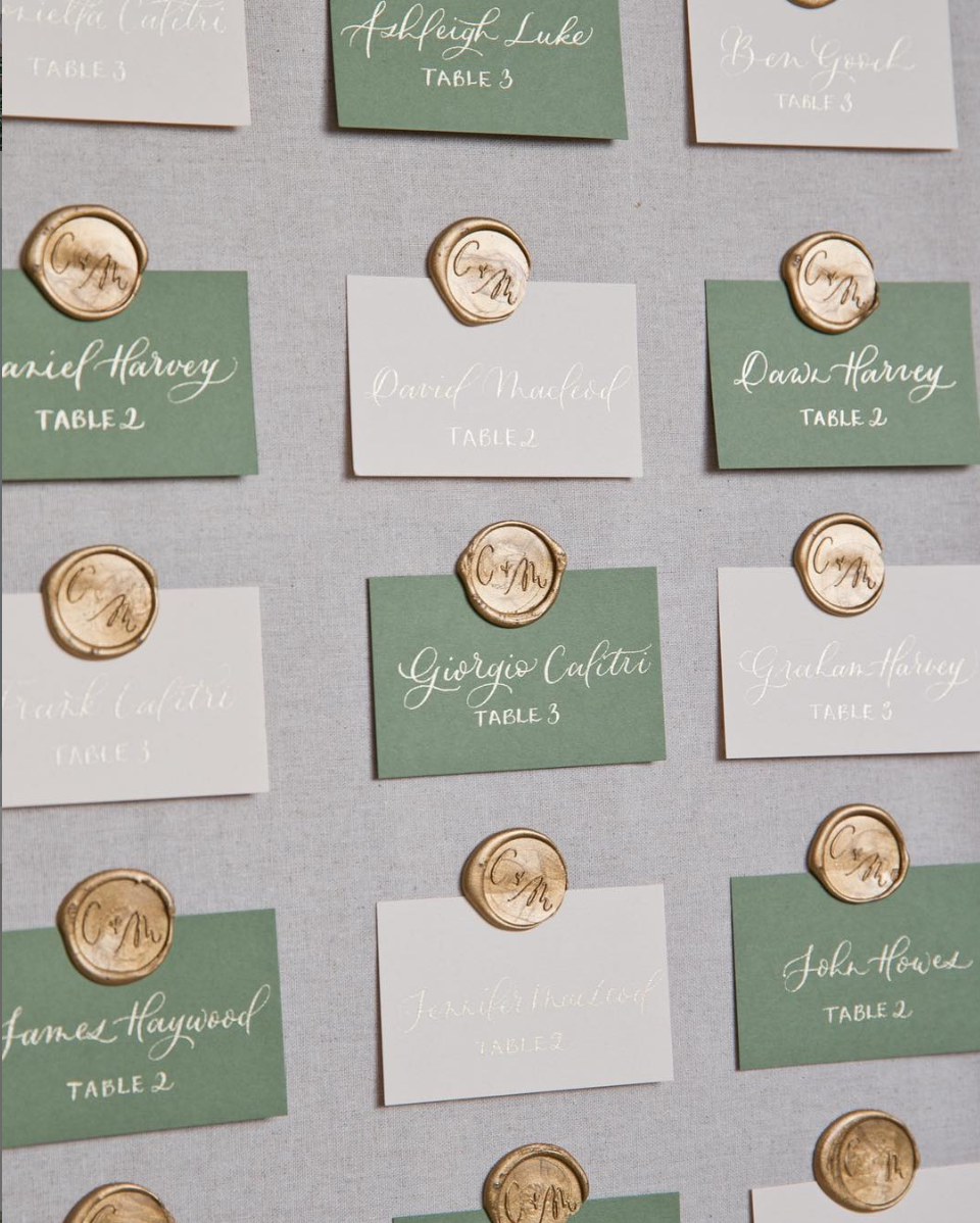 ESCORT CARDS