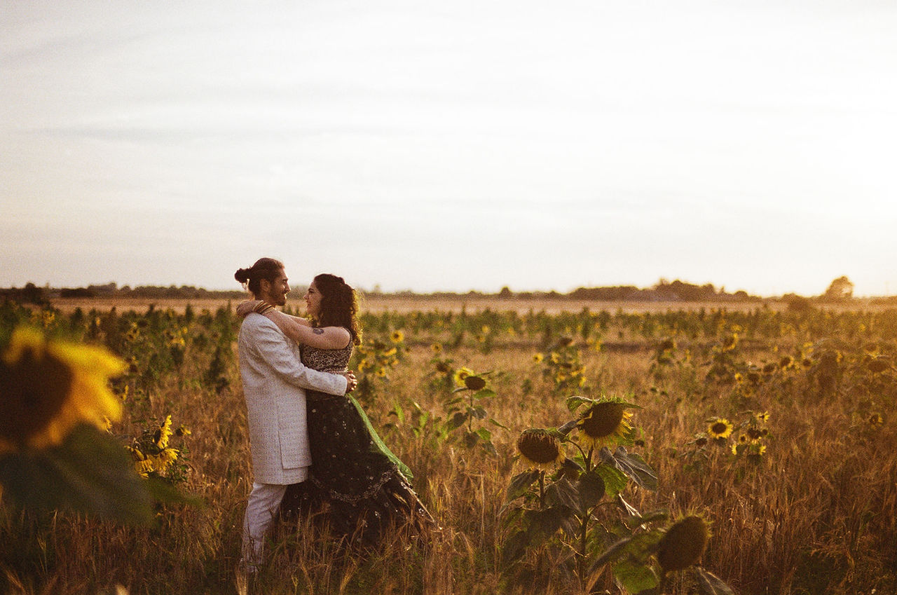 film photography wedding