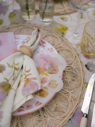 An Impressionist  Wedding in Provence: Light, Colour and a Painterly Palette - Pink, Yellow, Green - Monet and Dior