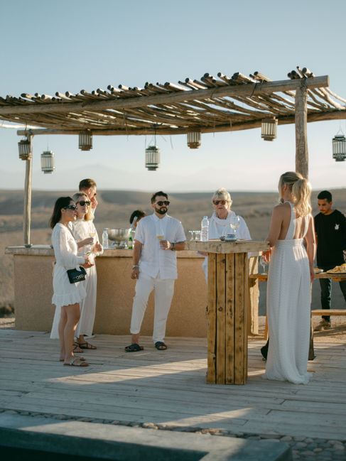 Scarabeo Camp, Agafay Desert, Wedding Party, Destination Event Planner Designer, Marrakech, Morocco