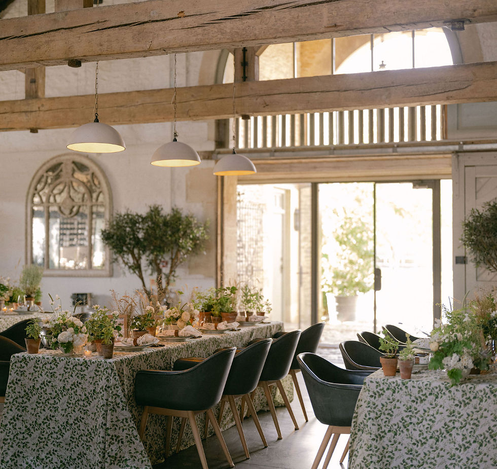 Weddings at Thyme Hotel with Studio Sorores and Jessie Westwood. Quiet luxury, rooted in nature, craftmanship, and understated English elegance. Weddings curated and grounded in authenticity in The Cotswolds.