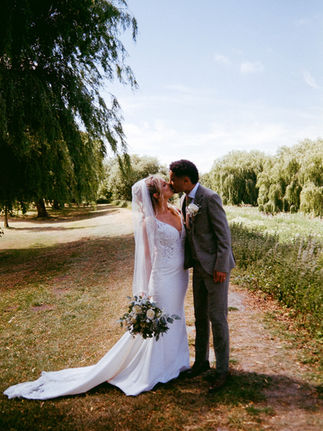 film photography wedding