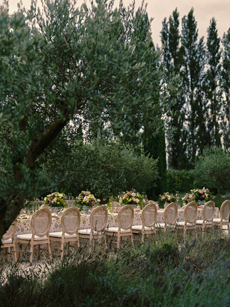 An Impressionist  Wedding in Provence: Light, Colour and a Painterly Palette - Pink, Yellow, Green - Monet and Dior