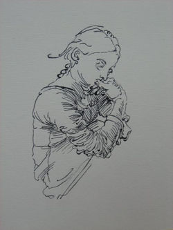 Agnes after Dürer, 2009