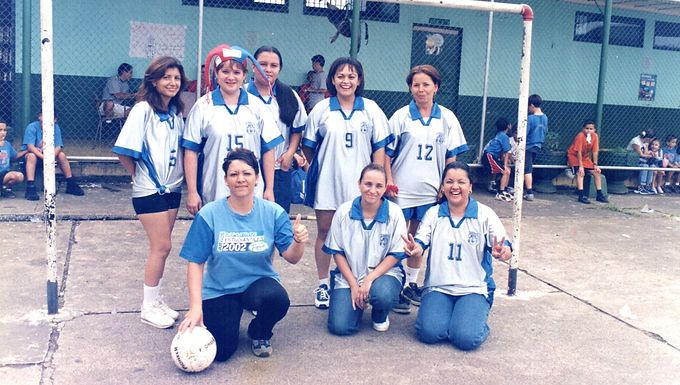 Equipo Futsala Femenino 2002.