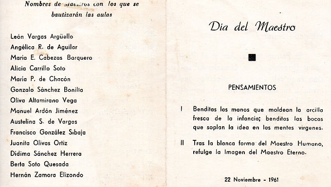 22 de noviembre de 1961.