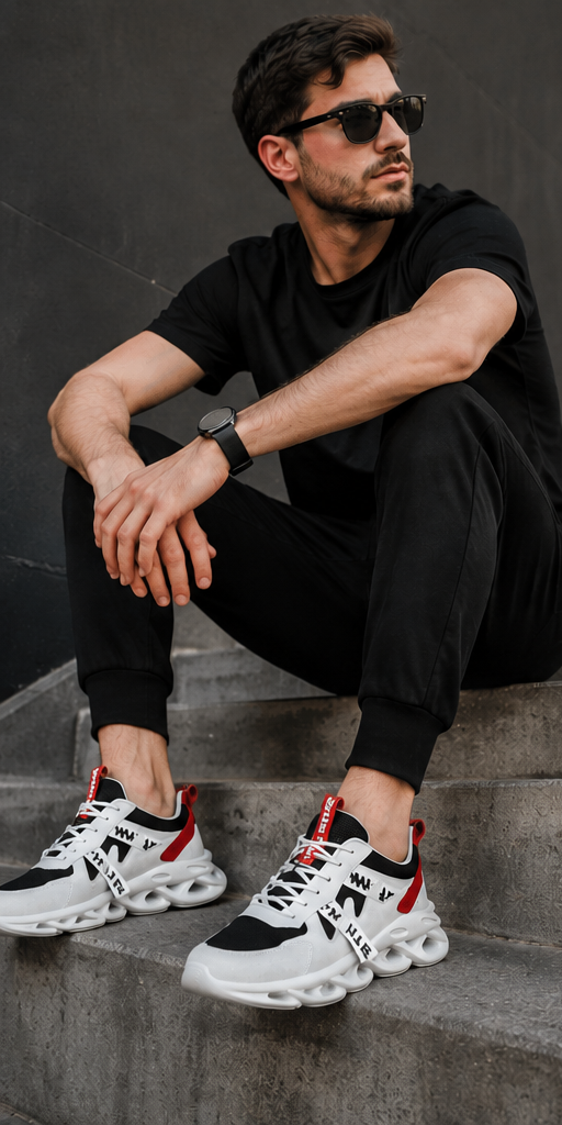 Thumbnail: Men's Breathable Mesh Sneakers – Casual Shoes