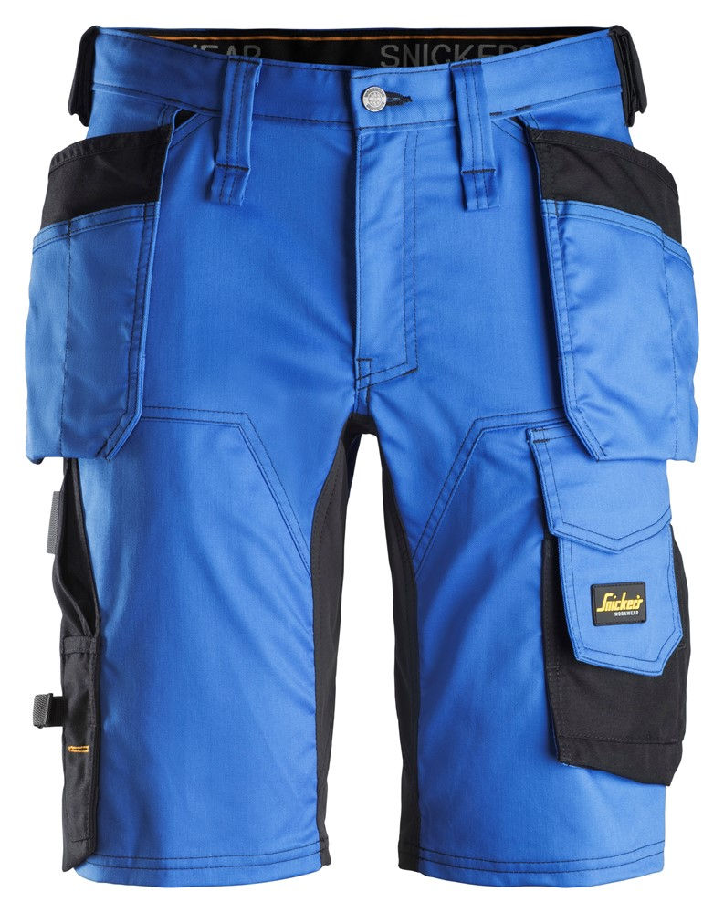 Thumbnail: 6141  ALLROUNDWORK, STRETCH KORTE BROEK MET HOLSTERZAKKEN