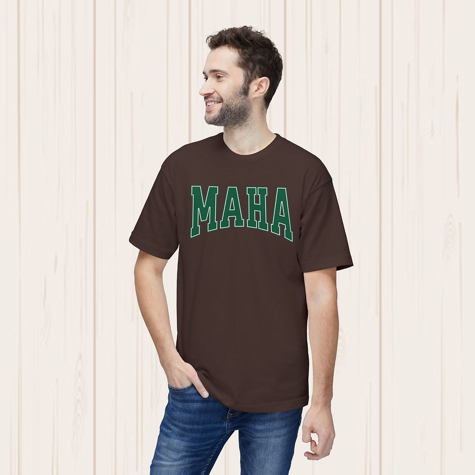 Thumbnail: MAHA Midweight Cotton T-shirt, Made in USA | Make America Healthy Again Shirt