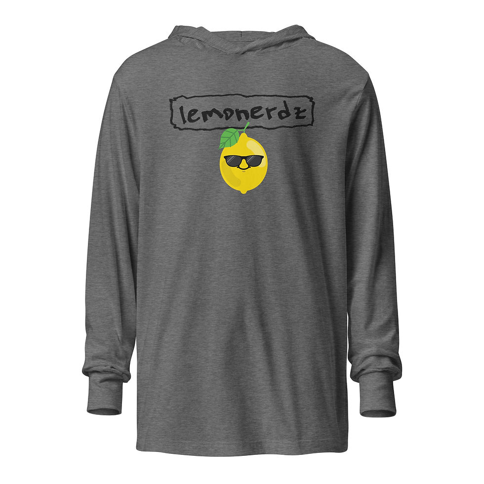 Thumbnail: Lemonerdz Hooded long-sleeve tee