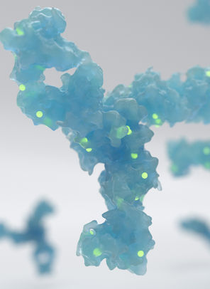 Oncology related proteincell B Cell as a key visual for a clients presentation.