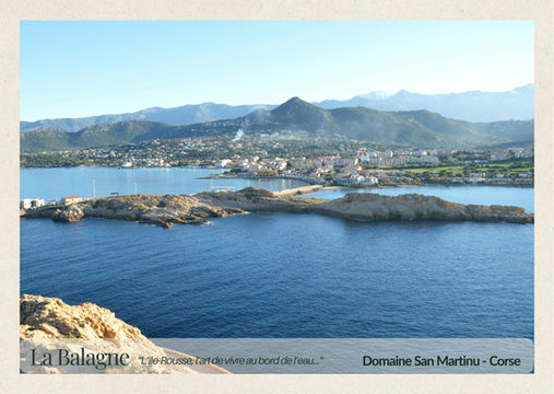 Balagne Corse l'Ile-Rousse mer montagne