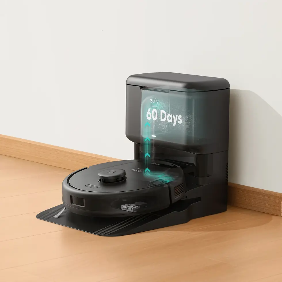 Thumbnail: eufy L60 Hybrid Self-Empty Station offering up to 60 days of hands-free cleaning