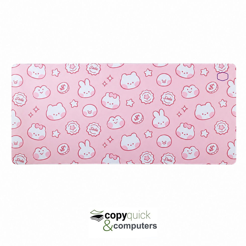 Cooler Master MP511 LINE FRIENDS pink XL mouse pad on white background, available from Copyquick in Mauritius.