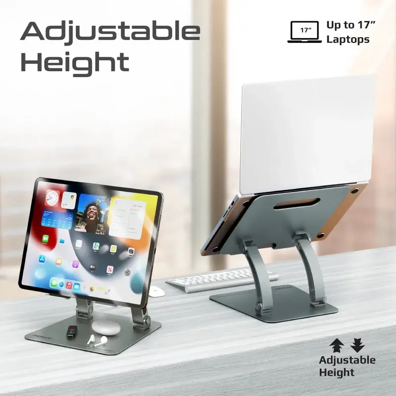 Miniature : Promate DeskMate-7 Adjustable Laptop Stand