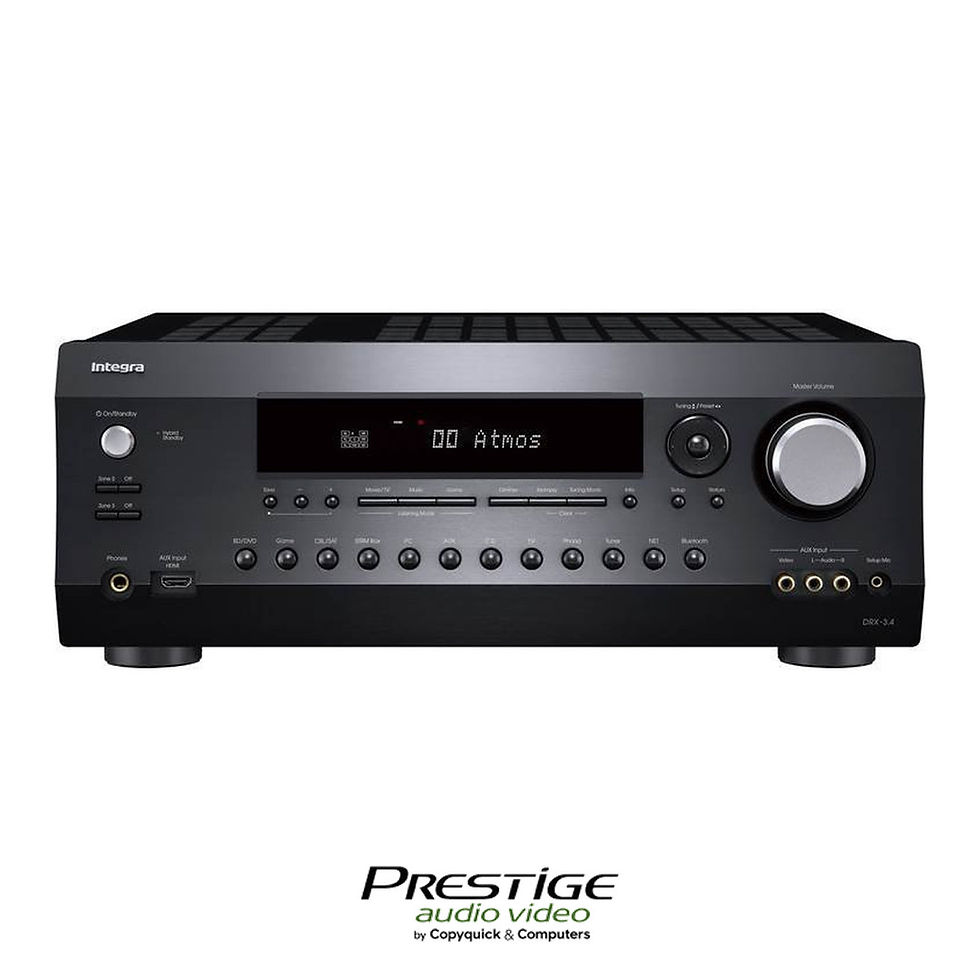 Thumbnail: Integra DRX-3.4 home cinema receiver front view at Prestige Audio Video Mauritius