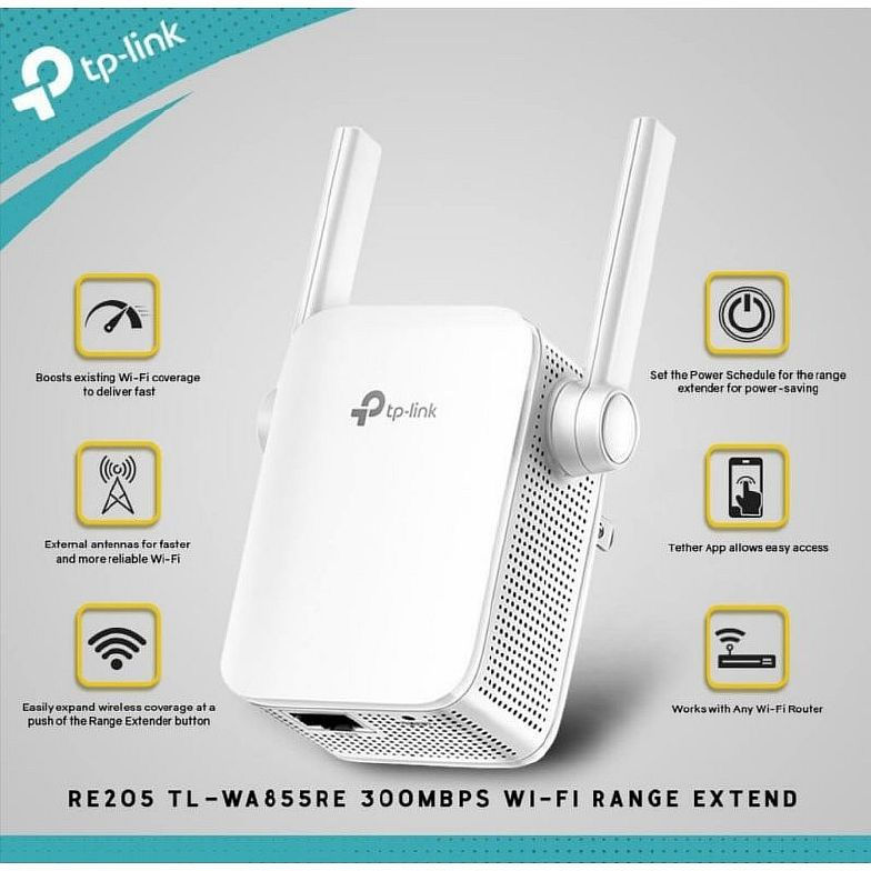 Thumbnail: TP-LINK TL-WA855RE 300Mbps Wi-Fi Range Extender