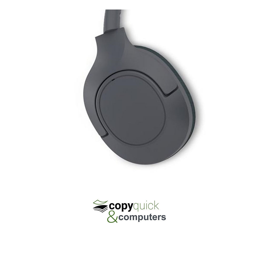 Miniature : Philips TAH7508BK left earcup close-up showing cushion and housing – Copyquick Mauritius