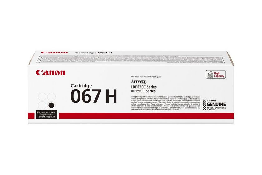 Canon 067H  Black Toner Cartridge
