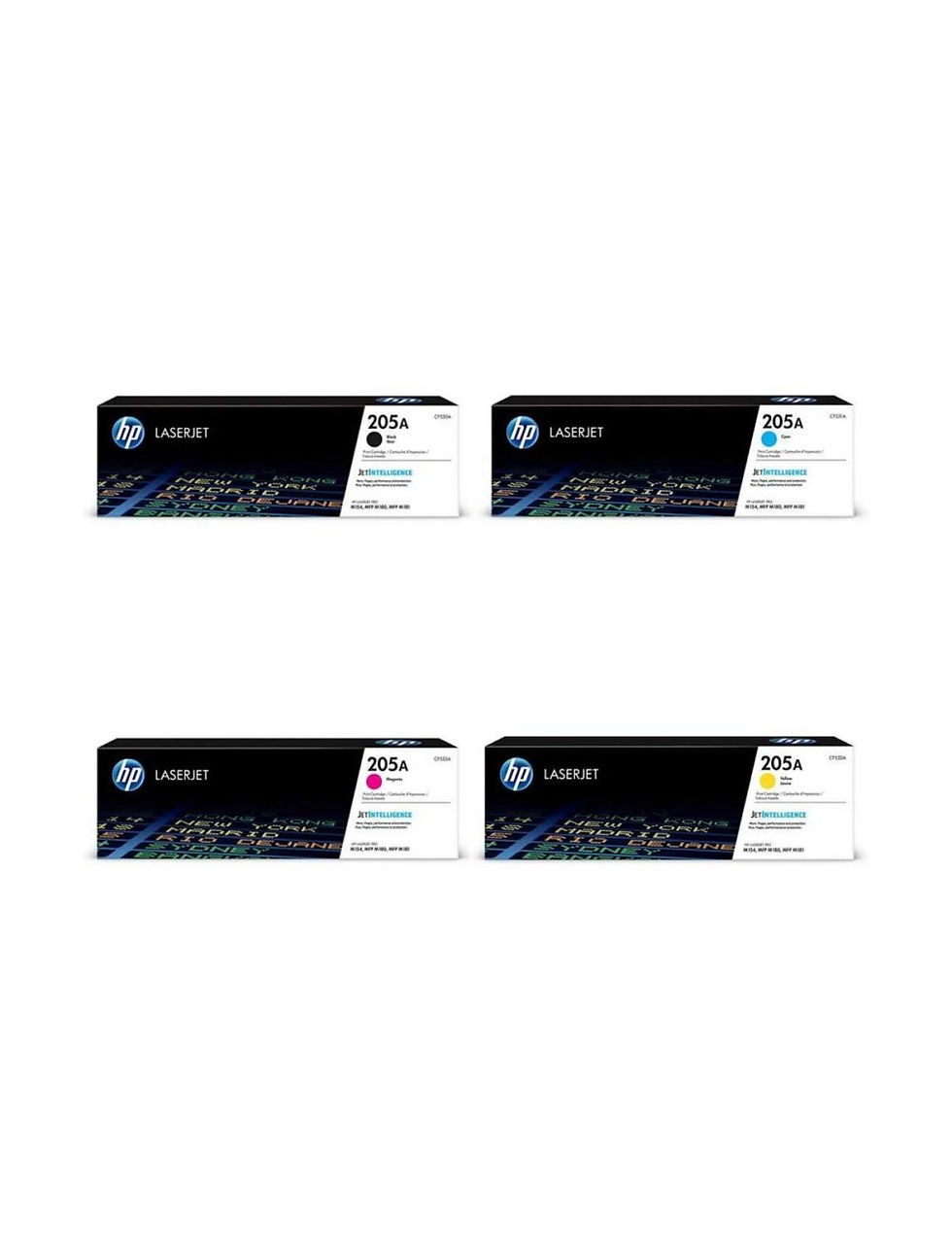 HP TONER 205A (Black CF530A/Cyan CF531A/Magenta CF533A/Yellow CF532A)