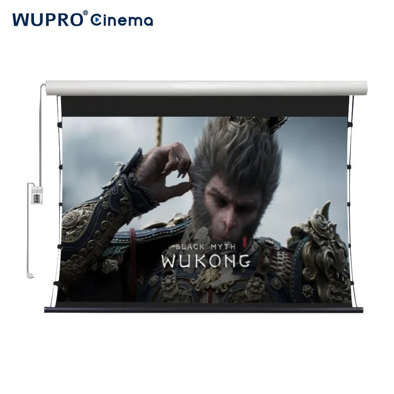 WUPRO CBSP PET Crystal Motorized Projection Screen (100”/120”)