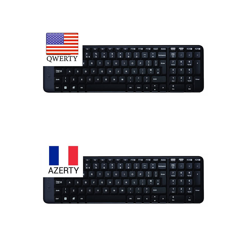 Logitech MK220 Wireless Keyboard and Mouse- QWERTY/AZERTY
