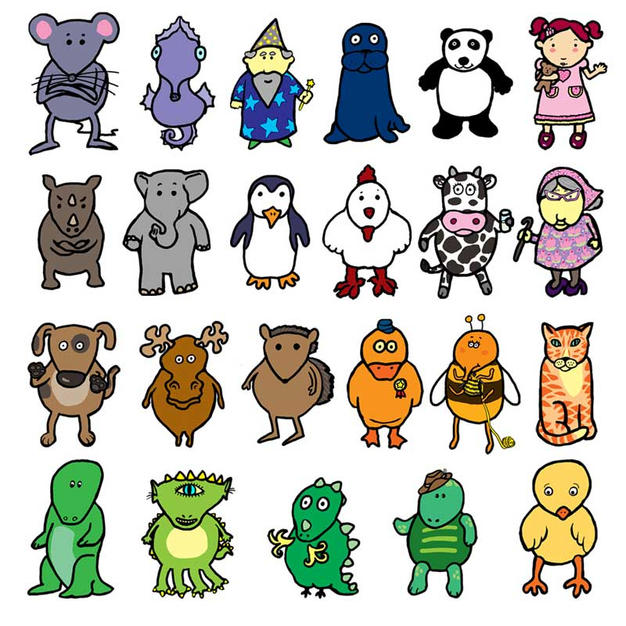 Mix and Match -Childrens puzzle