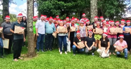 Encerramento Especial de Final de Ano no CAPS de Papanduva com Almoço de Natal