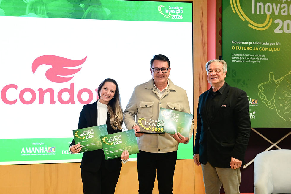 CONDOR dispara 44 posições e conquista 9ª lugar no ranking Campeãs da Inovação