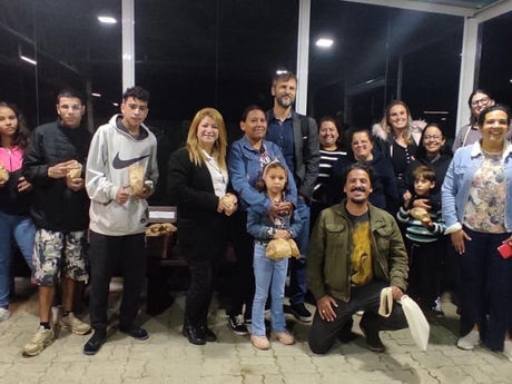 Depois de visitar o CRAS Oxford e o CRAS Centenário (sessão em linda parceira com UDESC e Planetário)