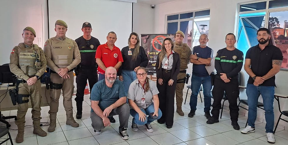 Maio Amarelo reforça a importância da responsabilidade no trânsito em São Bento do Sul