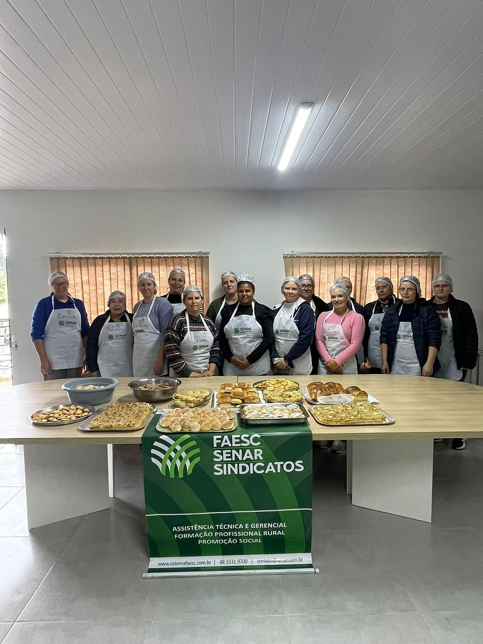 Curso De Produção Caseira De Pães E Biscoitos É Realizado Em Campo Alegre