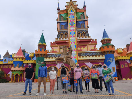 Nucom realiza visita técnica no Beto Carrero World