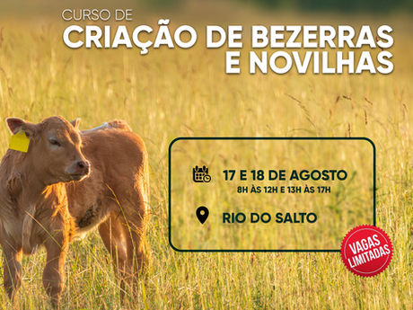 Curso de Criação de Bezerras e Novilhas
