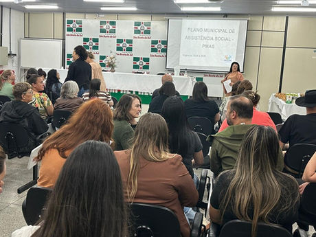 Plano Municipal de Assistência Social (PMAS) 2026–2029 é apresentado em São Bento do Sul