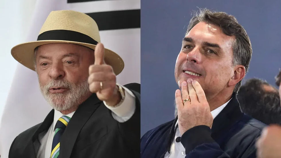 Meio/Ideia: Aprovação de Lula cresce; rejeição a Flávio também
