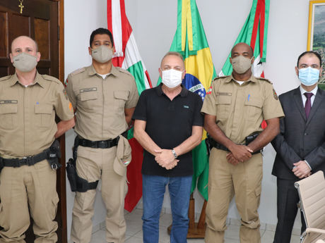 Prefeitura e Polícia Militar tratam de assuntos da segurança pública
