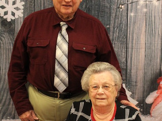 Couple at Pioneer Health & Rehab Celebrating 70 Years of Wedded Bliss!