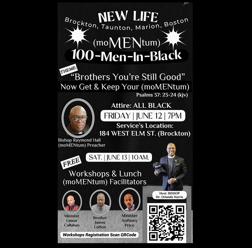 100-MEN-IN-BLACK "New Life Brockton"