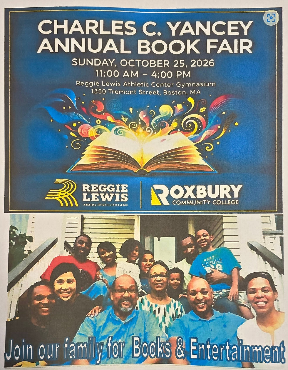 CHARLES YANCY ANNUAL BOOK FAIR