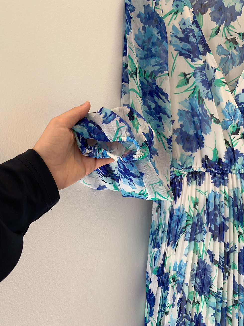 Blue flower sundress hot sale