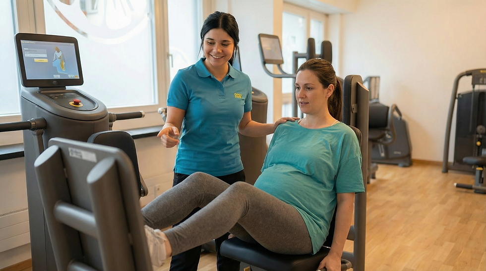 Training in der Schwangerschaft. Mit Experten von PhysioBasel kein Problem.