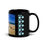 Thumbnail: Lighthouse Black Glossy Mug