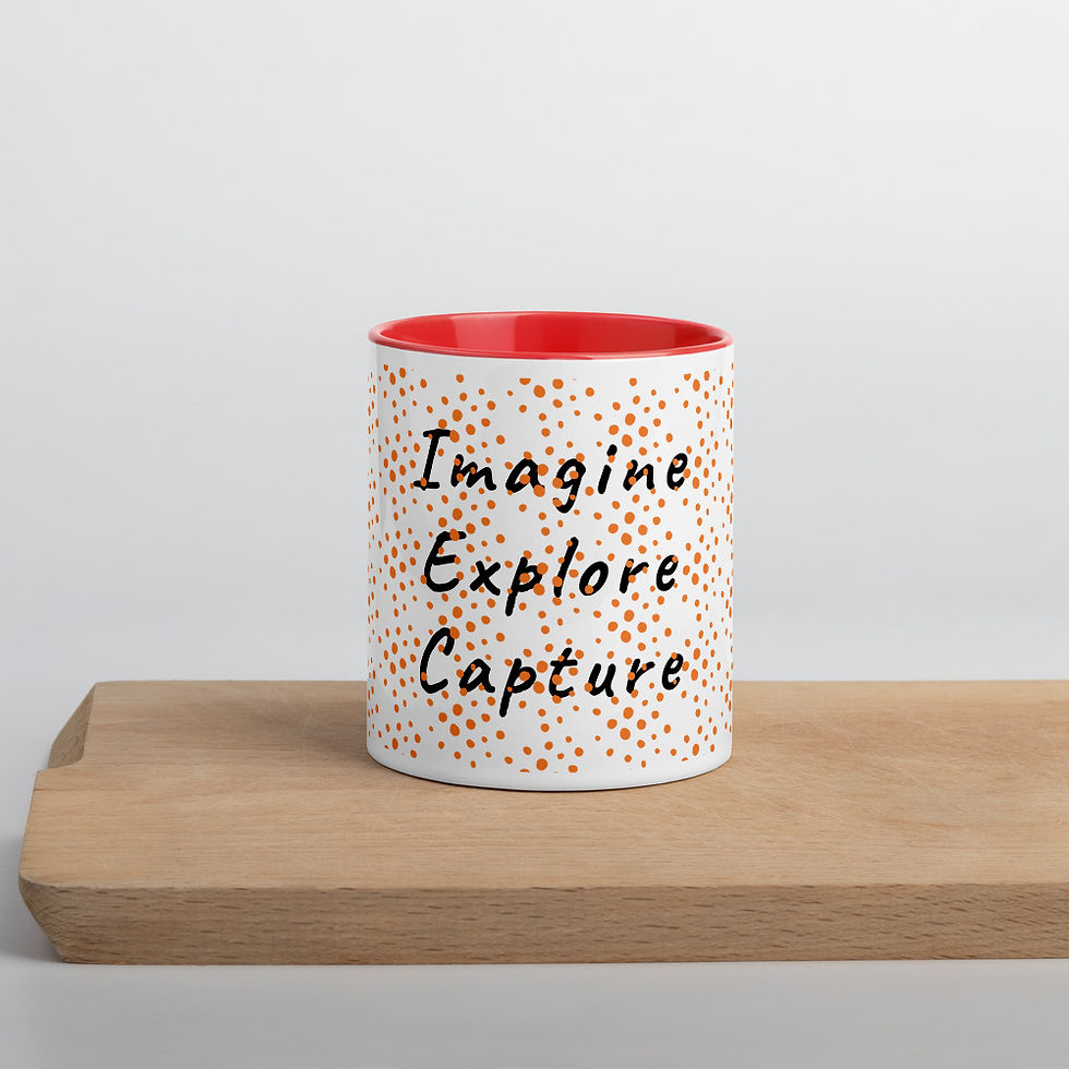 Thumbnail: Imagine-Explore-Imagine Mug with Color Inside