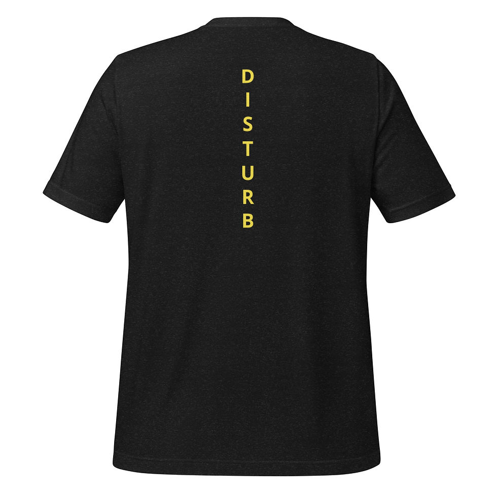 Thumbnail: Do Not Disturb Unisex T-shirt (with back)