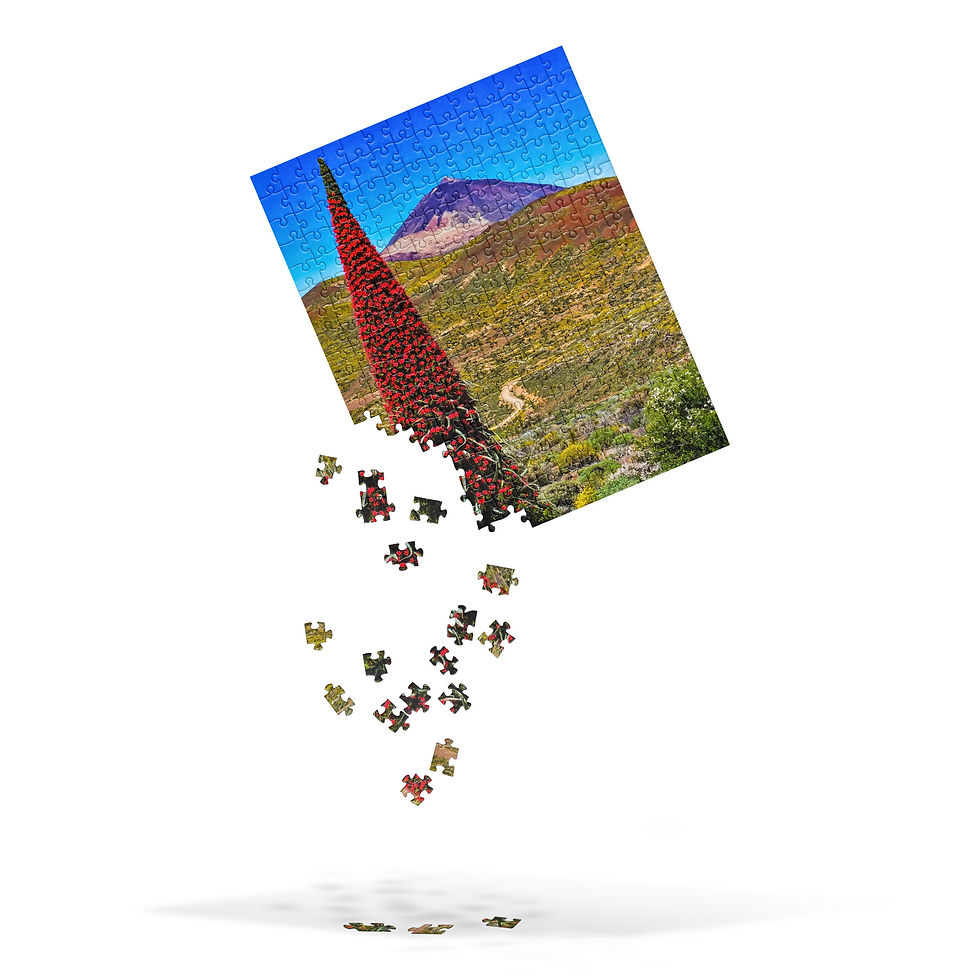 Thumbnail: Tenerife Bugloss Jigsaw Puzzle