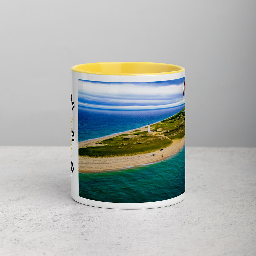 Thumbnail: Nantucket Mug with Color Inside - B