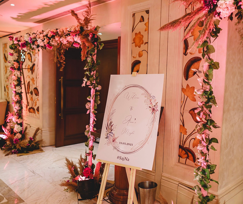 Lavish Decor and moments to remember