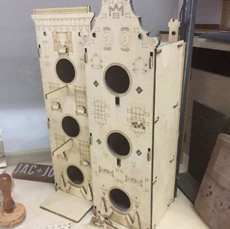 Birdhouse, Laser Cut, Home Decor, DIY, Creative, Birch, Nichoir, découpe laser, décoration intérieure, bricolage, créatif, bouleau, uMake